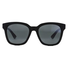 Maui Jim 호누아 Honua AF MP MJ0653SA 001 55 偏光鏡片 運動太陽眼鏡, 1個, Matte Black + Neutral Grey