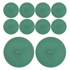 MariposaMadrid Bueokdaom 矽膠杯蓋 頁岩綠, 10個, 平面型, 1入