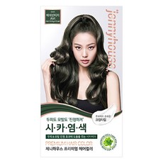 jennyhouse 婕宜彩妝 高級染髮劑, 6AK Ash Vintage Khaki, 1盒