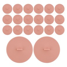 마리포사마드리드 부엌다옴 실리콘 컵뚜껑 살몬, 20개, 1개입, 평면형