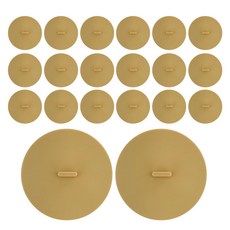 MariposaMadrid 廚房用矽膠杯蓋 黃色, 20個, 平面型, 1入