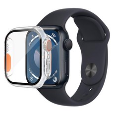 SPACE SHIELD 智慧手錶 PC 超變形一體式保護殼, 1個, 透明