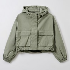 SPAO 男女通用連帽野戰外套 SPJJE49G01