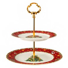 SeltmannWeiden 瑪麗路易絲 聖誕懷舊 雙層蛋糕架, 1個, 混合顏色