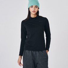 SPYDER 女淺色拉絨小高領T恤