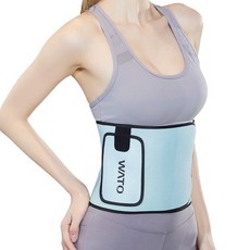 피어니스트 피트니스 허리 벨트, 1개, 하늘