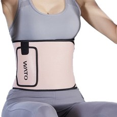 피어니스트 피트니스 허리 벨트, 1개, 핑크