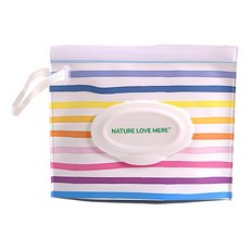 NATURE LOVE MERE DIY濕紙巾抽取袋 彩虹款 3個