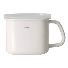 EJIRY Cook&Seal感應爐適用琺瑯方形多功能鍋, 18.5cm, 象牙白色, 1個