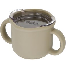 Edison 矽膠雙耳學習杯, 米色, 150ml, 1個