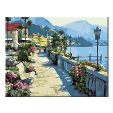 Momofix Painting DIY 數字油畫 40 x 50 cm, J62 貝拉吉歐步道