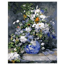 Momofix Painting DIY名畫繪製 40 x 50 cm, I06 雷諾瓦 春天的花束, 1個