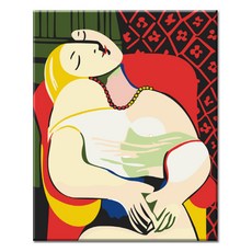 Momofix Painting DIY 數字油畫 40 x 50 cm, H15 畢卡索的夢