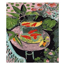 Momofix Painting DIY 數字油畫 40 x 50 cm, G13 亨利馬諦斯 金魚