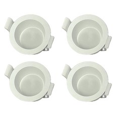 2吋 LED筒燈 4W Urban 凹陷 嵌入式燈, 燈泡色, 4個