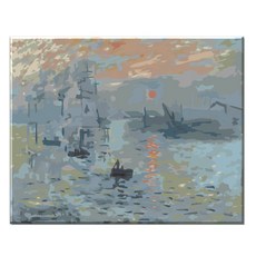 Momofix Painting DIY 名畫繪製 40 x 50 cm, J12 莫內 日出, 1個