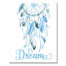 Momofix Painting DIY 名畫繪製 40 x 50 cm, I22 捕夢網 藍色, 1個