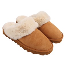 슈펜 여성용 웜 업 스웨이드 양털 슬리퍼 HPCV8EFV01