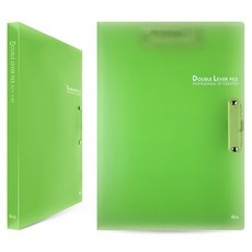 아이비스 더블 레버 파일 A3 A4, 그린, 2개