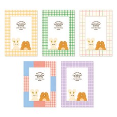 Monolike Unmatched Friends 立式紙相框 5件組, 1套, 混合色