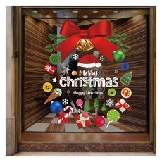 Sonio 聖誕居家裝飾貼紙, 01 花圈