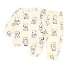 Milk Baby 嬰幼兒 Swimmer 可愛寶寶熊家居服上下套裝