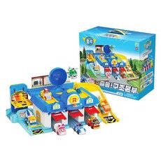 ROBOCAR POLI 波力 救援總部出動 迷你車相容, 1個, 混合顏色