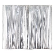 Uniart 大容量麵包束帶 830入, 15cm, 2個, 銀色