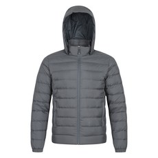 WESTWOOD 男款連帽可拆輕量鴨絨外套