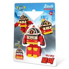 ROBOCAR POLI 波力 迷你變形機器人 羅伊 5.08cm, 1個, 混色