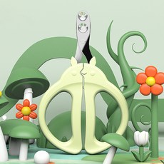 Cat' S Dream 貓咪雙孔防過剪安全指甲剪 00030, 1個, 綠色