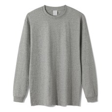 엠엔씨 남성용 통기성 14수 헤비 라운드 긴팔 티셔츠 MDIT120TS