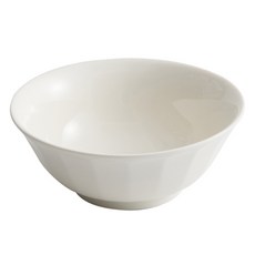 아메리칸로드 백자 심플 도자기 스프 국그릇 대 RK2178, 1개