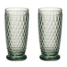 Villeroy&Boch 菱格壓紋啤酒杯, 2個