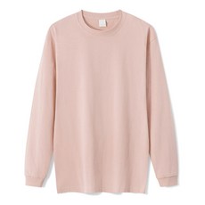 엠엔씨 남성용 통기성 14수 헤비 라운드 긴팔 티셔츠 MDIT120TS