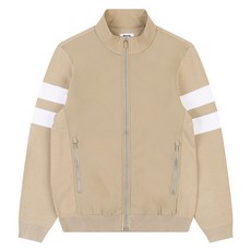 Volvik 男款高爾夫梭織拼接針織拉鍊外套 VMMSN801