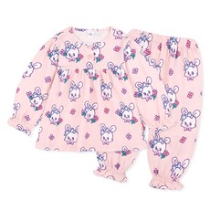 Milk Baby 兒童 Swimmer Rivani 花朵泡泡袖睡衣上下套裝