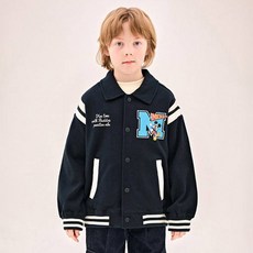 젤리스푼 아동용 디즈니 미키 마우스 시크 바시티 점퍼