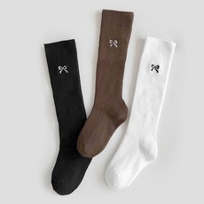 IBboom 女童緞帶刺繡及膝襪 H84 3 件套