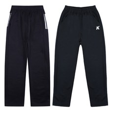 KISPO 兒童刷毛旗幟褲2件組