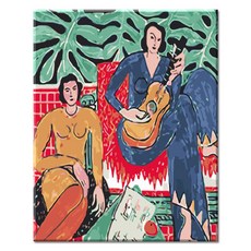 Momofix Painting DIY名畫40x50cm, H19 亨利馬蒂斯 音樂, 1幅