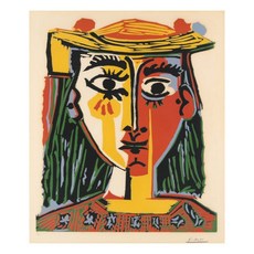 Momofix Painting DIY名畫40x50cm, H17 戴帽子的畢卡索女人, 1幅