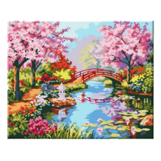 Momofix Painting DIY名畫繪製 40 x 50 cm, J60 東方花園