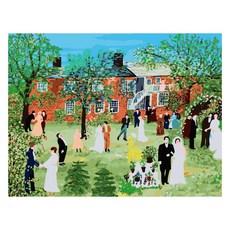 Momofix Painting DIY名畫40x50cm, J73 盛大 Marmosis 鄉村婚禮, 1幅