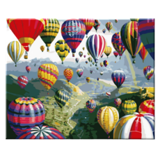 Momofix Painting DIY名畫40x50cm, J64熱氣球之旅, 1幅