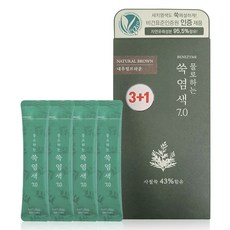 韓國 BENEZYME 水溶性艾草染髮劑 7.0 10g 4入, 自然棕色, 1個