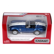 KiNSMAR 11965 謝爾比眼鏡蛇 427 S C 汽車 KT5322, 藍色, 1個