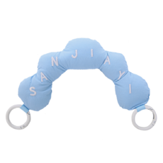 니뜨 구름 패딩 가방 손잡이, 스카이, 1개