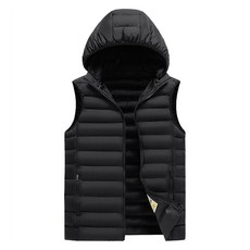 男款防水輕量連帽背心 YXR803