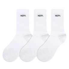 NEPA Hoafrost 中筒襪 3雙組 NPDHFMD, 象牙白(NPDHFMDL-IV3)